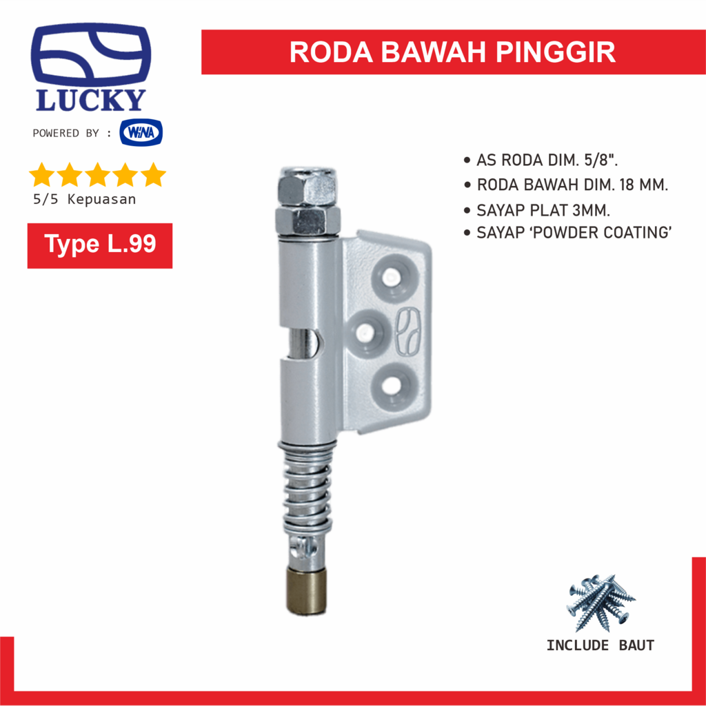 Roda Bawah Pinggir L99