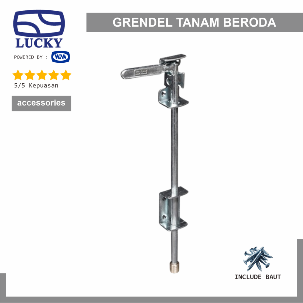 Grendel Tanam Beroda Lucky